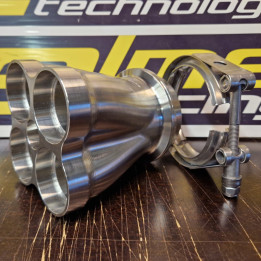 4to1 1.5"sch10 in 3" vband out