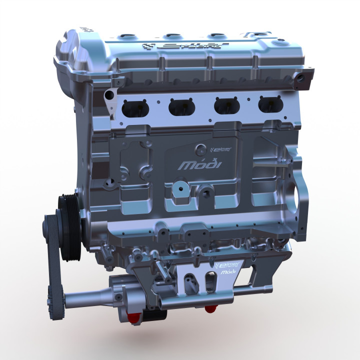 Billet "Móði" evo X engine 'long block'