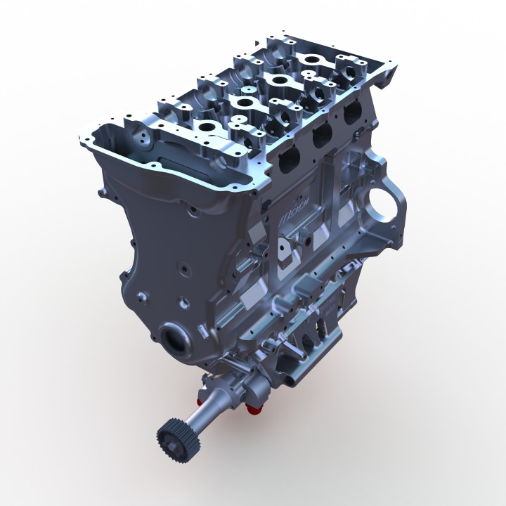 Billet "Móði" evo X engine 'shell'