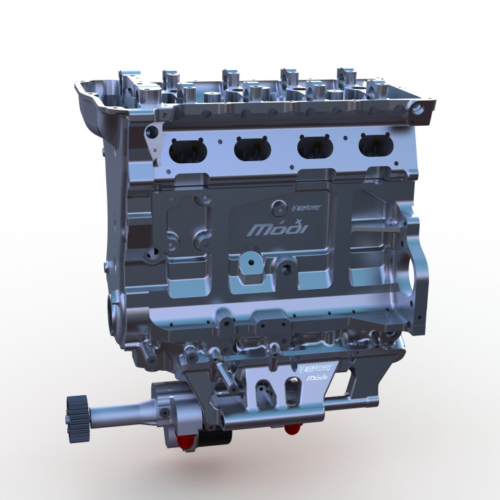 Billet "Móði" evo X engine 'shell'