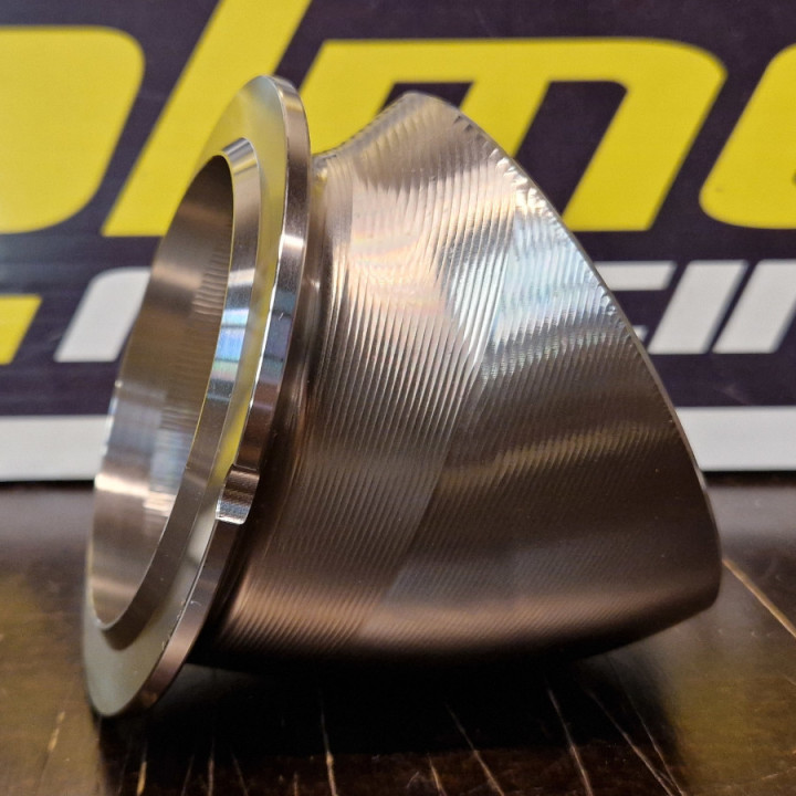 4" to Promod/GT55 vband 45deg elbow nowg