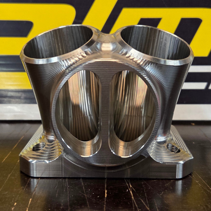 4 to T4 Twin 1.5"sch10 single wg